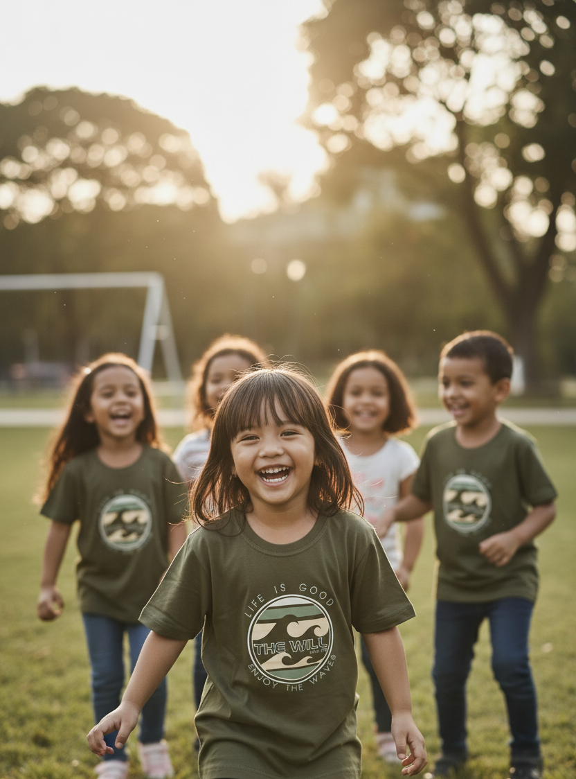 Life is Good Kids Tee