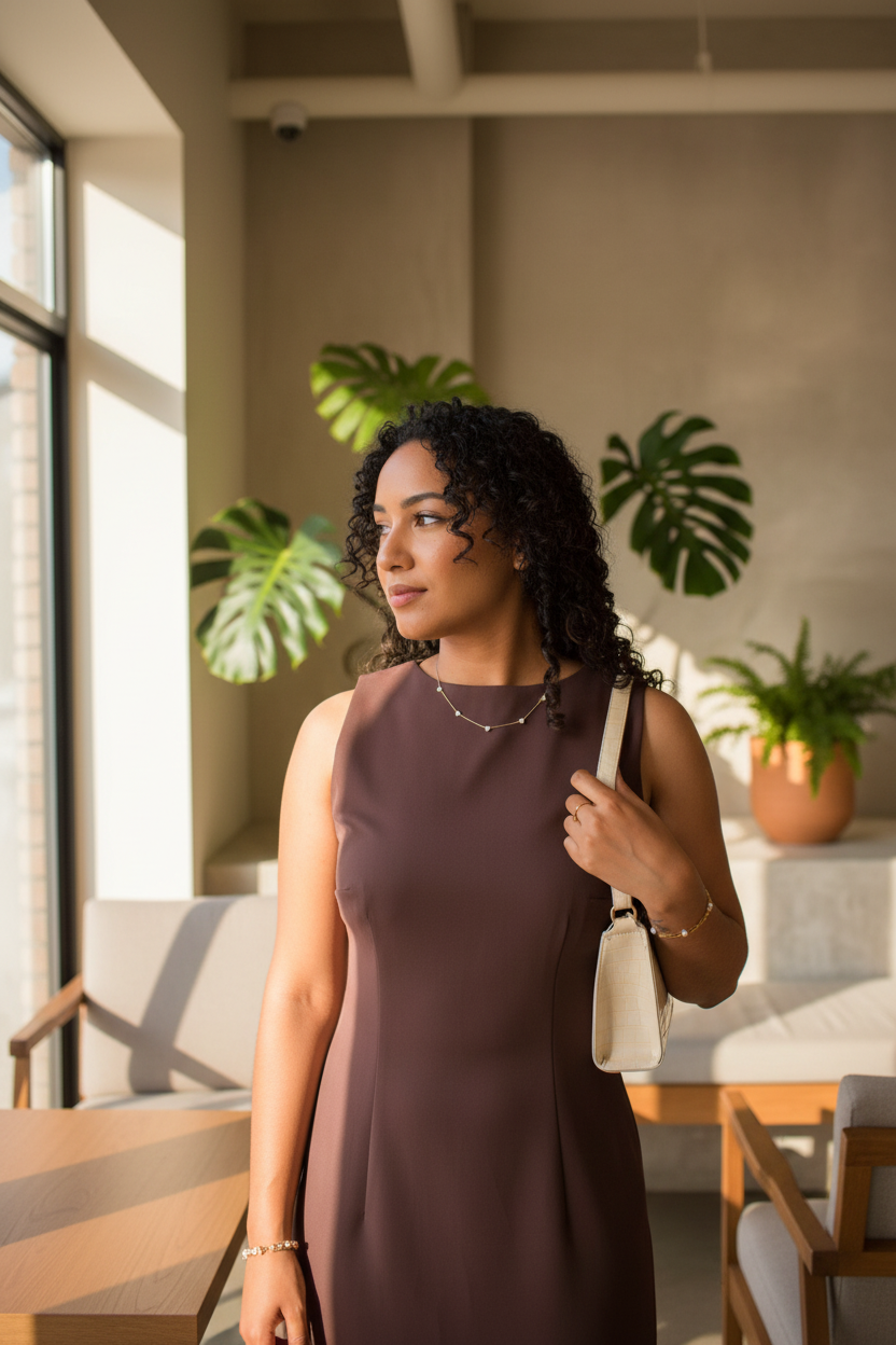 The Classic Dress – Timeless Elegant Dress (Made in Mauritius)