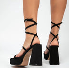 Lace High Heel