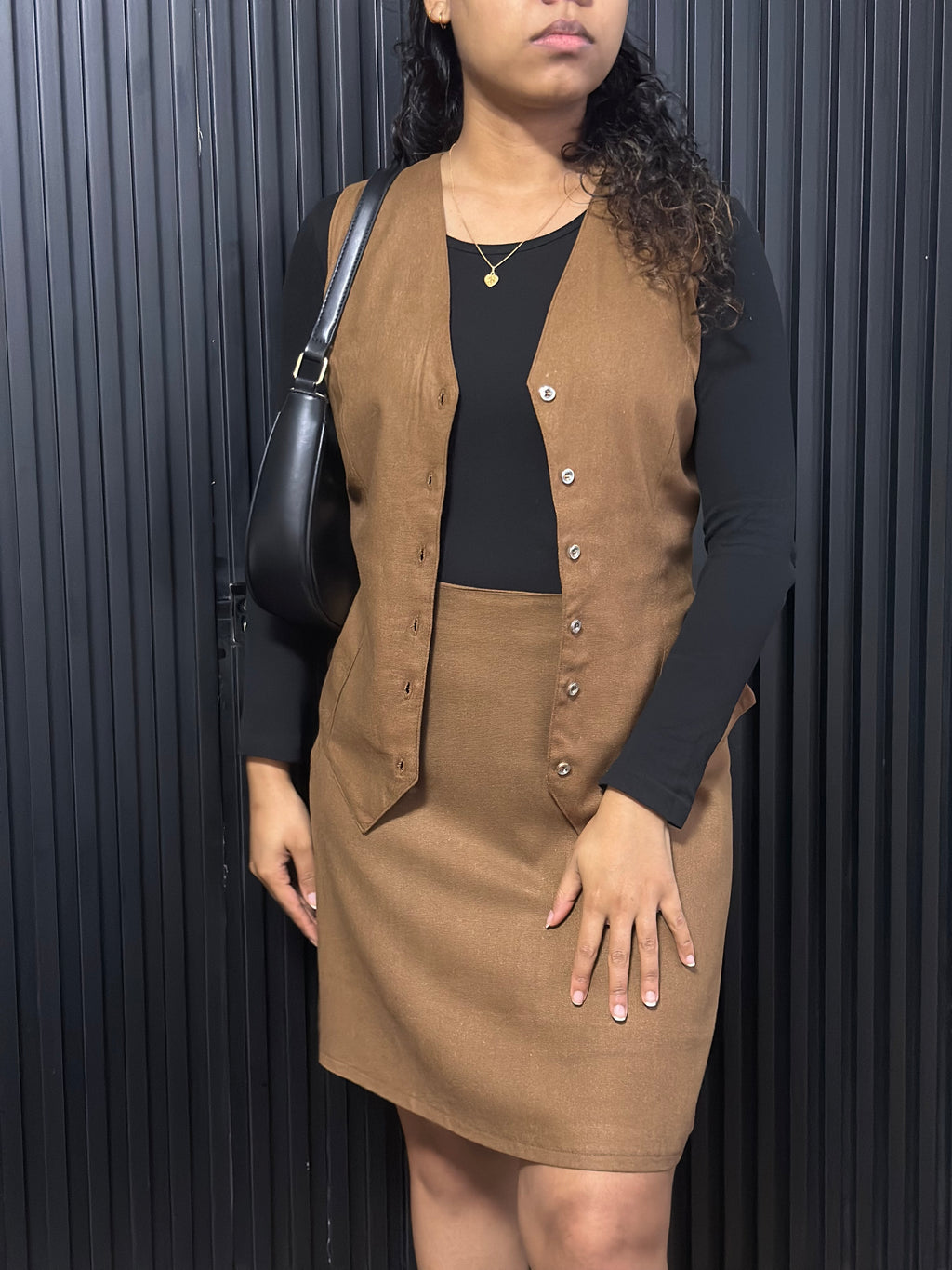 The Riviera Button Front Vest