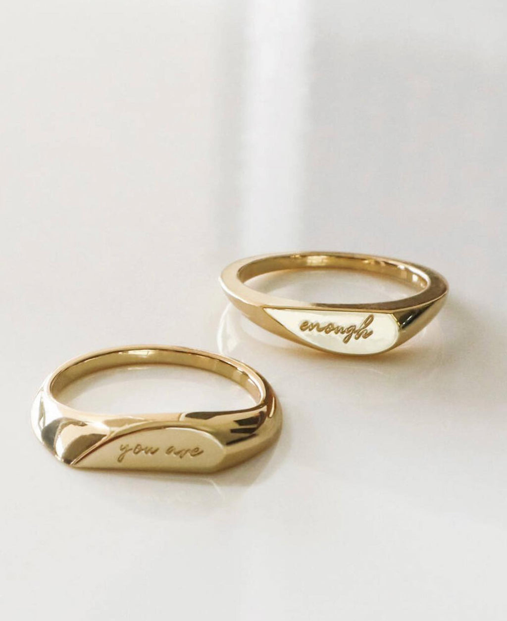 You are Enough Ring Set