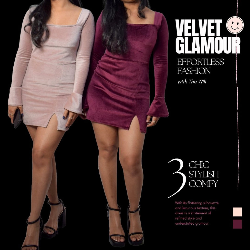 Velvet Glamour Dress