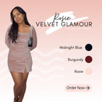 Velvet Glamour Dress
