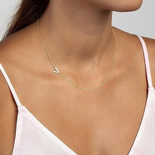 Stainless Steel Initial Necklace