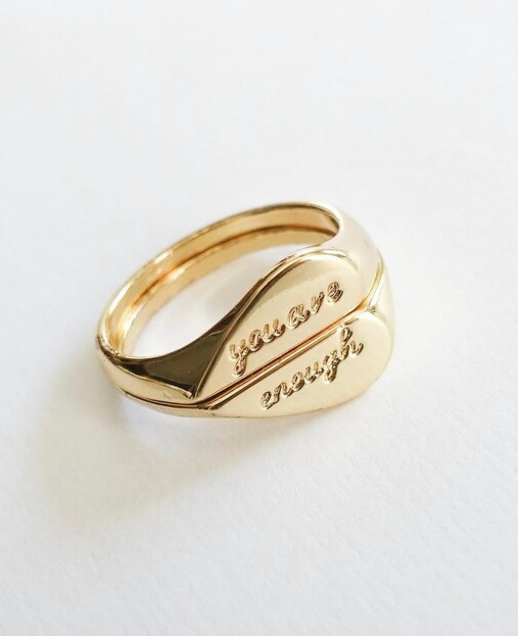 You are Enough Ring Set