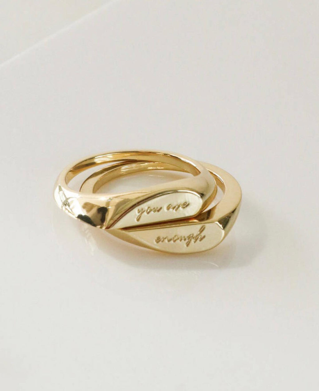 You are Enough Ring Set