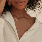 Stainless Steel Initial Necklace
