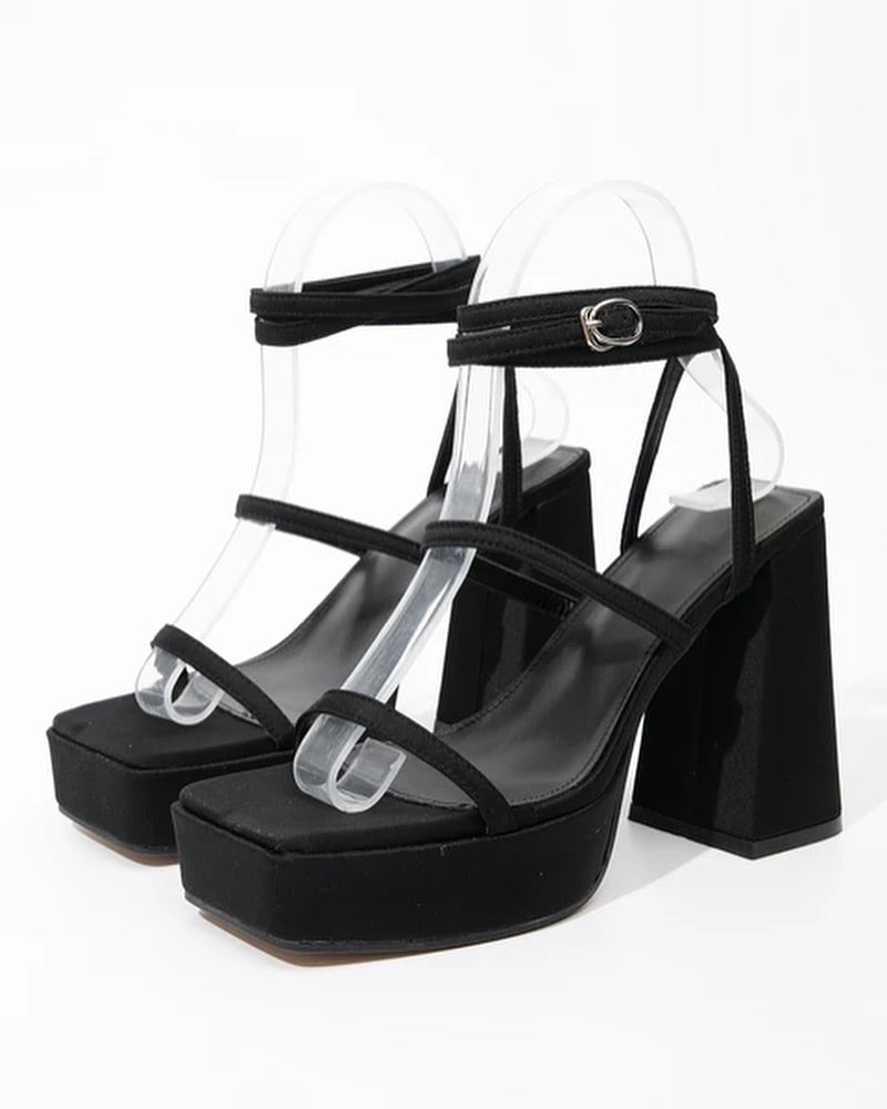 Lace High Heel