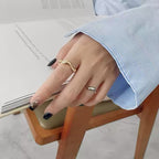 Adjustable Wave Ring