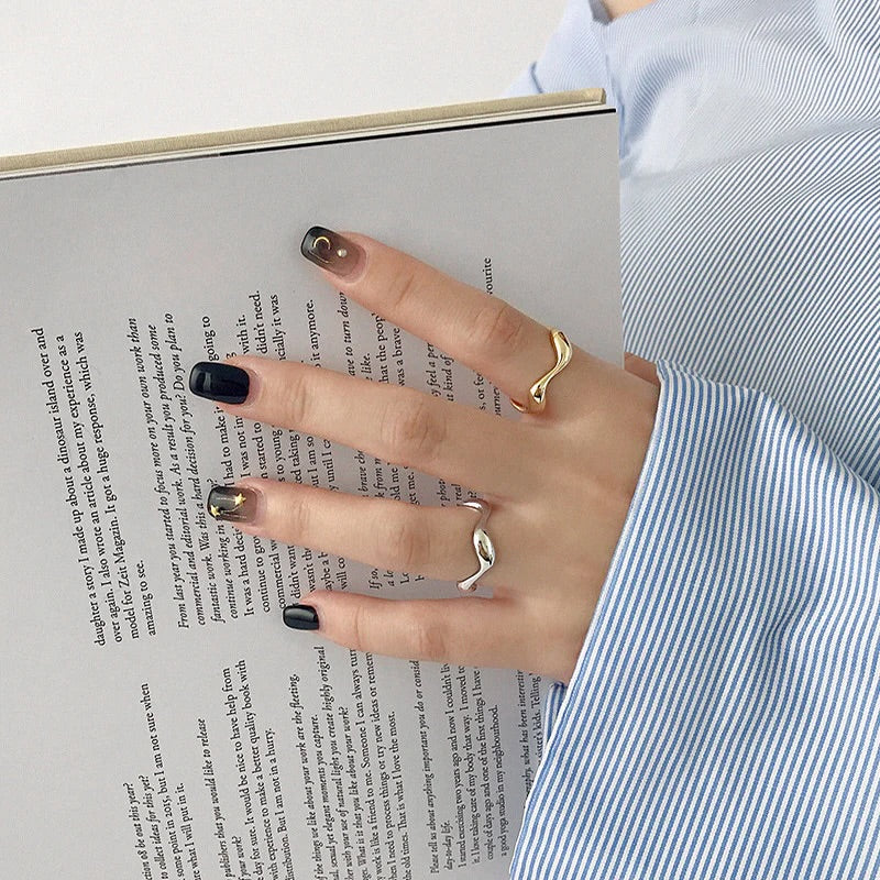 Adjustable Wave Ring