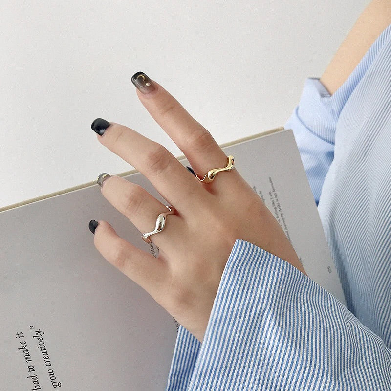 Adjustable Wave Ring