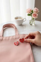 "The Soul Cannot Live Without Love" Enamel Pin