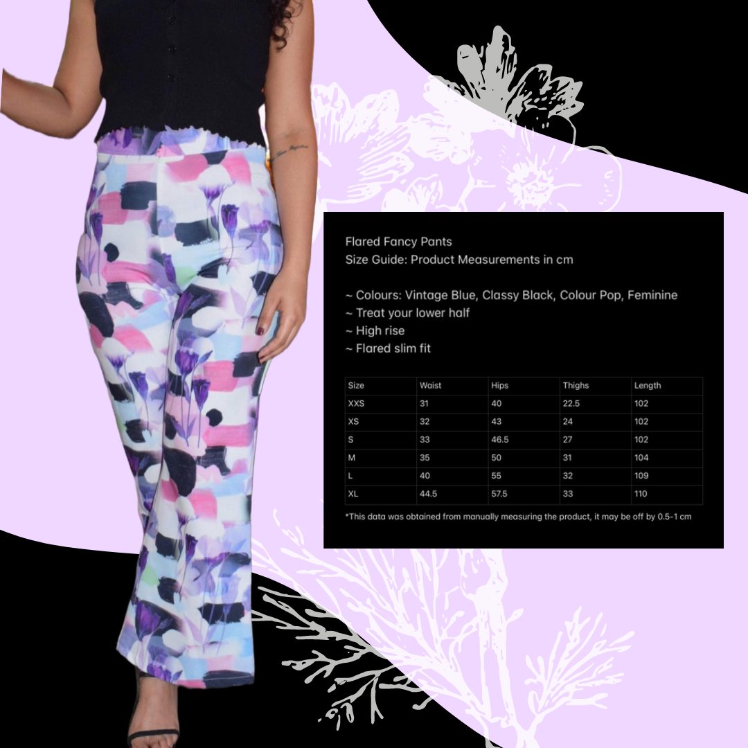 Flared Fancy Pants