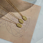 Birth Month Flower Necklace