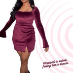 Velvet Glamour Dress