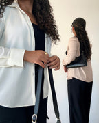 Everlight Pleated Shirt - Elegant Women's Pleated Shirt (Made in Mauritius)