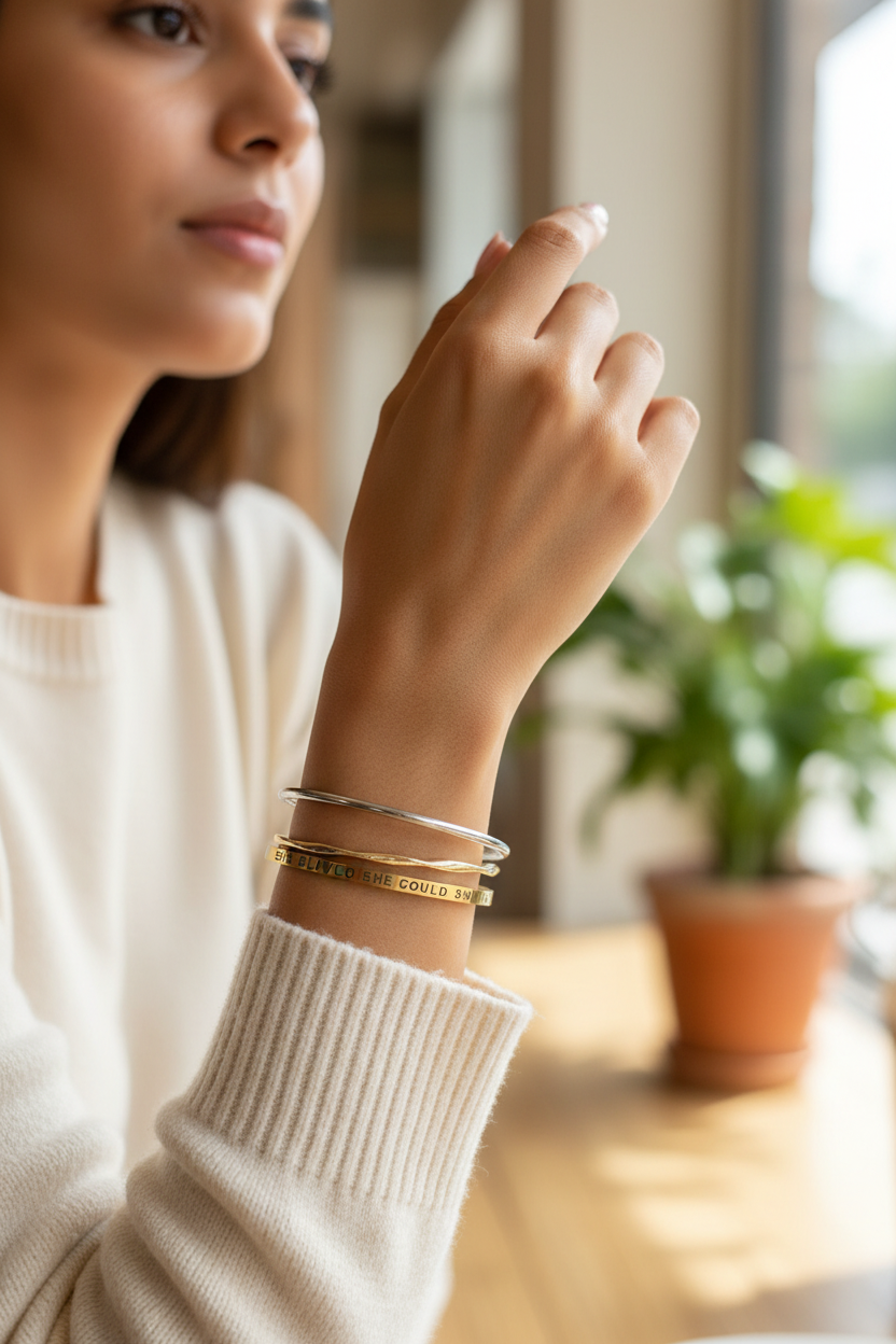Adjustable Stainless Steel Bracelet