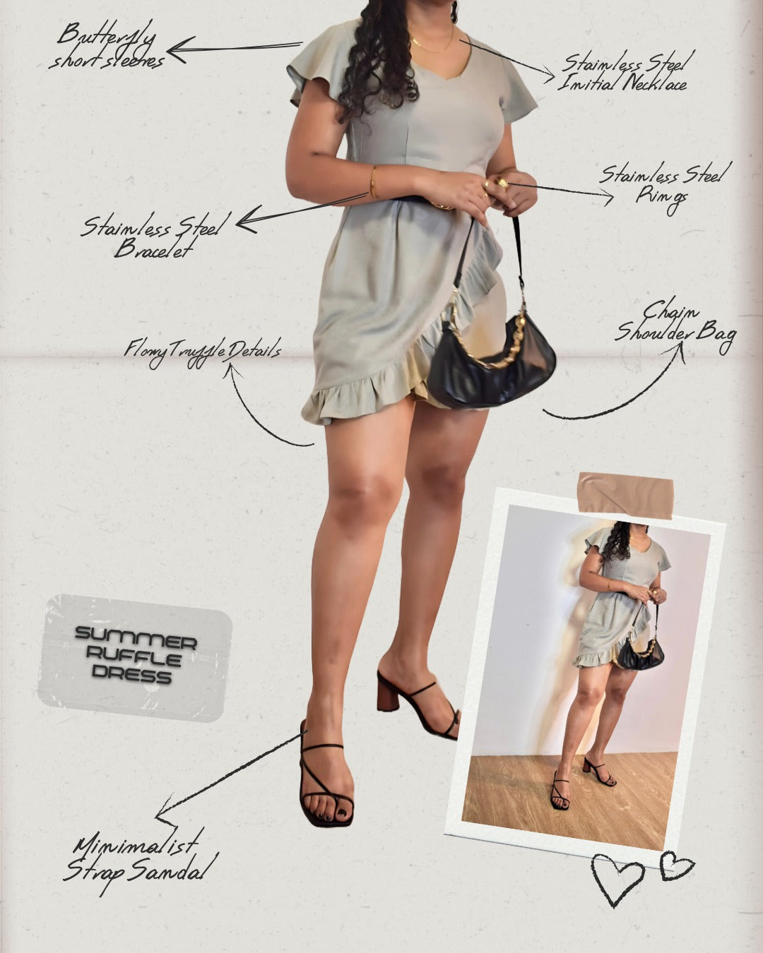 Soft Breeze Ruffle Dress – Lightweight Summer Dress for Women