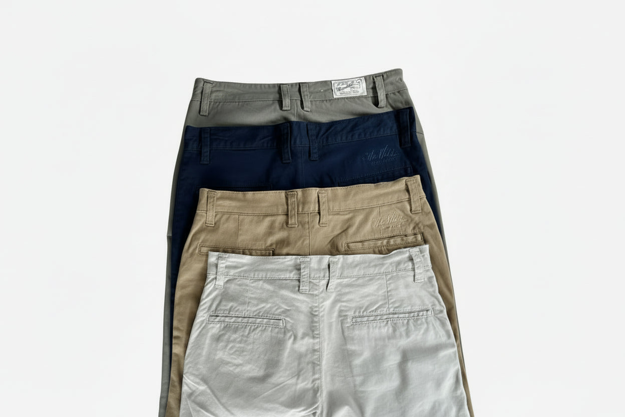 Gabardine Trousers