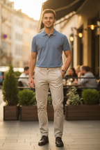 Gabardine Trousers