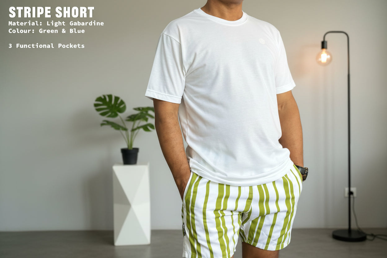 Stripe Shorts