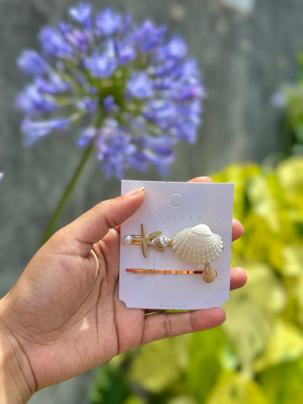 Sea Shell Hairpin Set