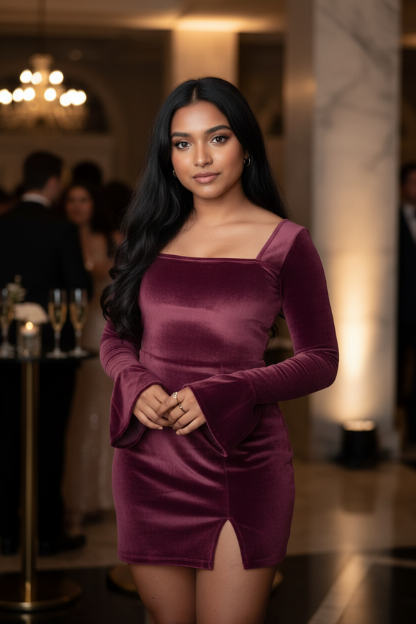 Velvet Glamour Dress
