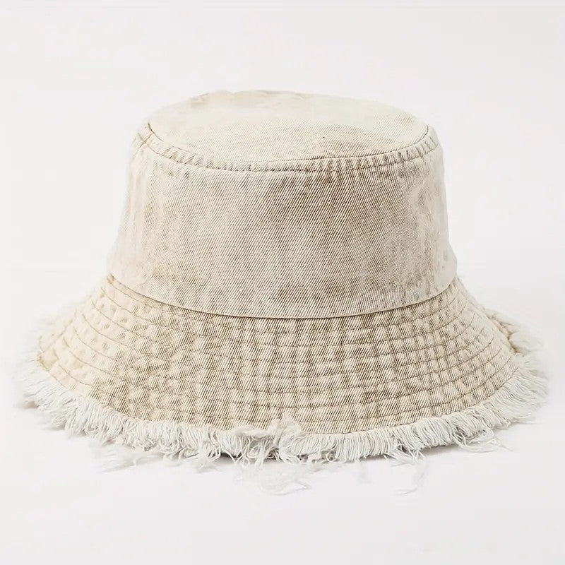 Lightweight Denim Bucket Hat- Everyday Sun Protection & Effortless Style