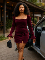 Velvet Glamour Dress