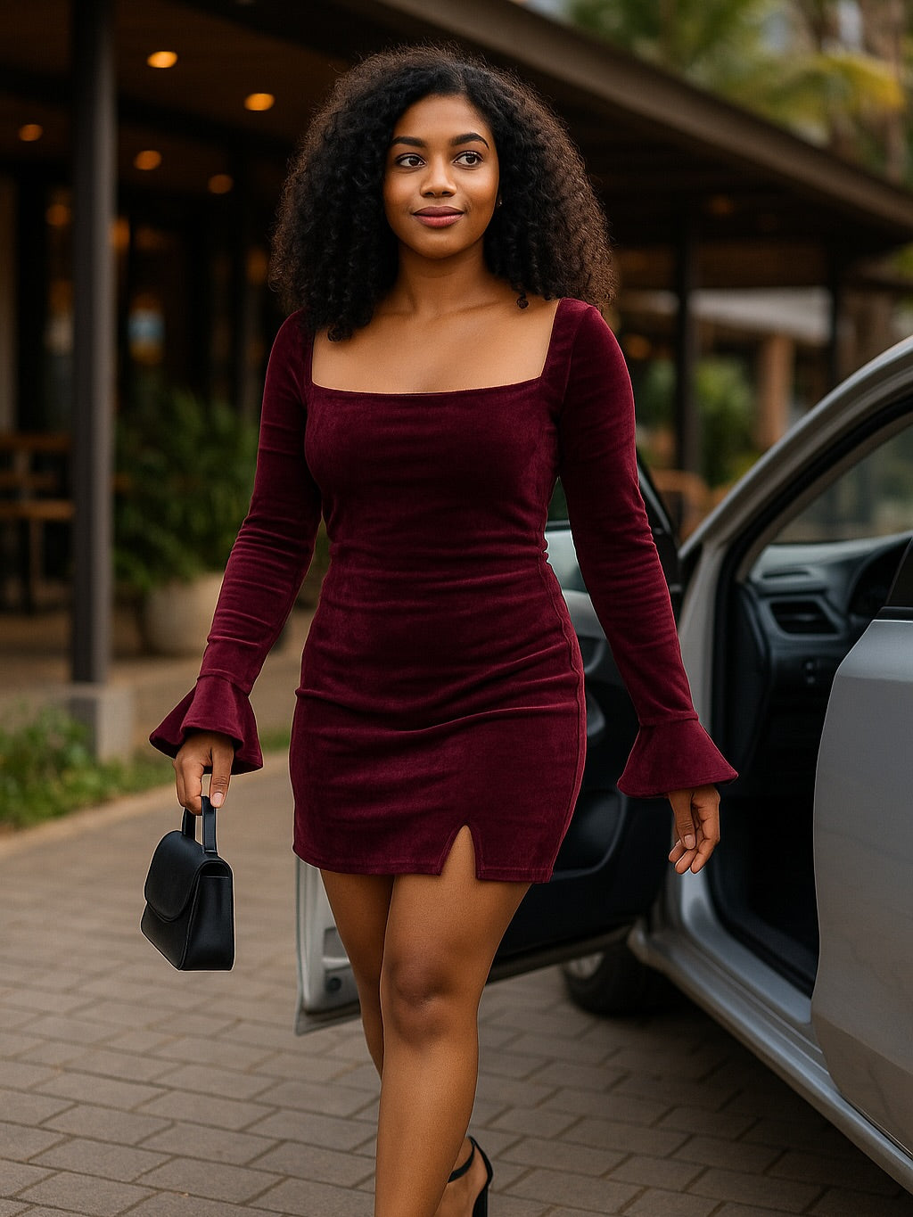 Velvet Glamour Dress