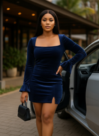 Velvet Glamour Dress