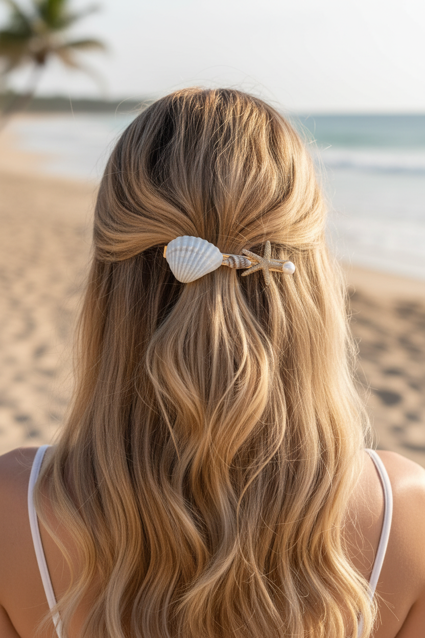 Sea Shell Hairpin Set