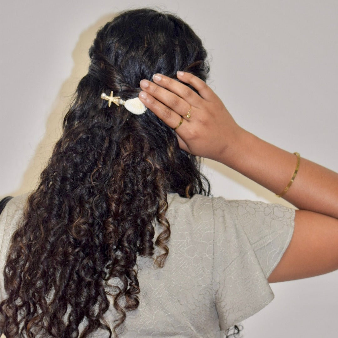 Sea Shell Hairpin Set