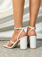 Chic Block Sandals