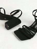 Chic Block Sandals