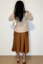 Everlight Pleated Shirt - Elegant Women's Pleated Shirt (Made in Mauritius)