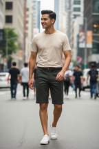 Gabardine Shorts