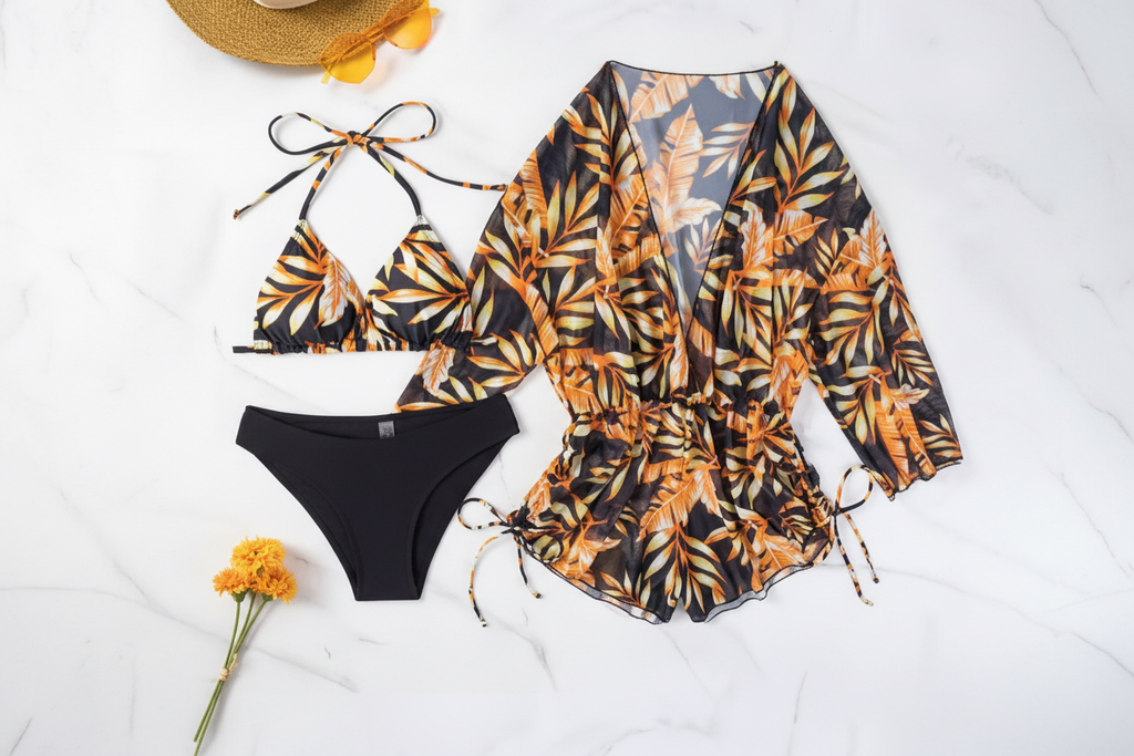 Sunlit 3-Piece Bikini Set