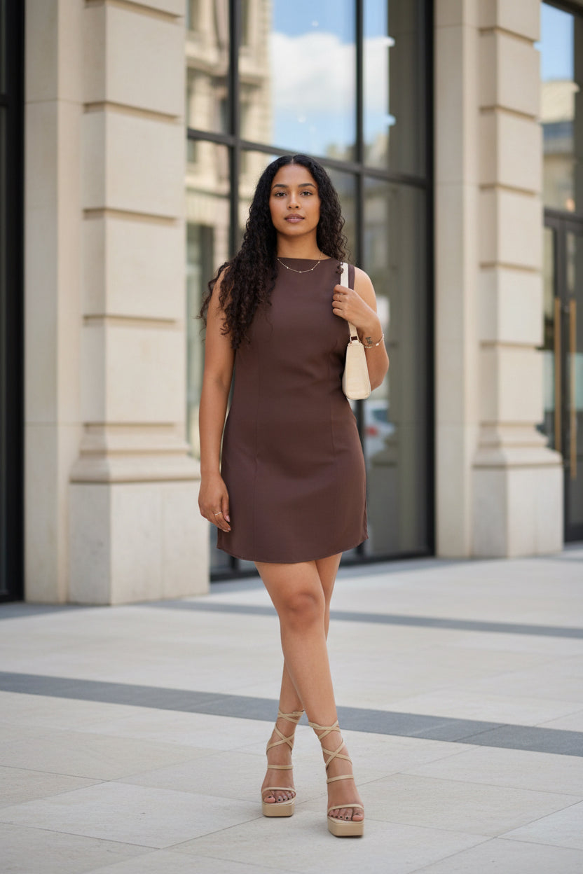 The Classic Dress – Timeless Elegant Dress (Made in Mauritius)