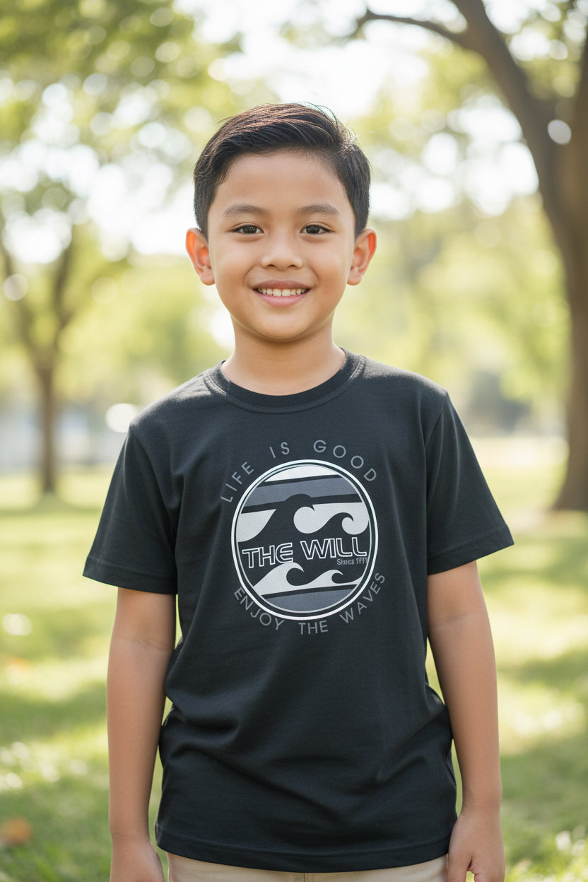 Life is Good Kids Tee
