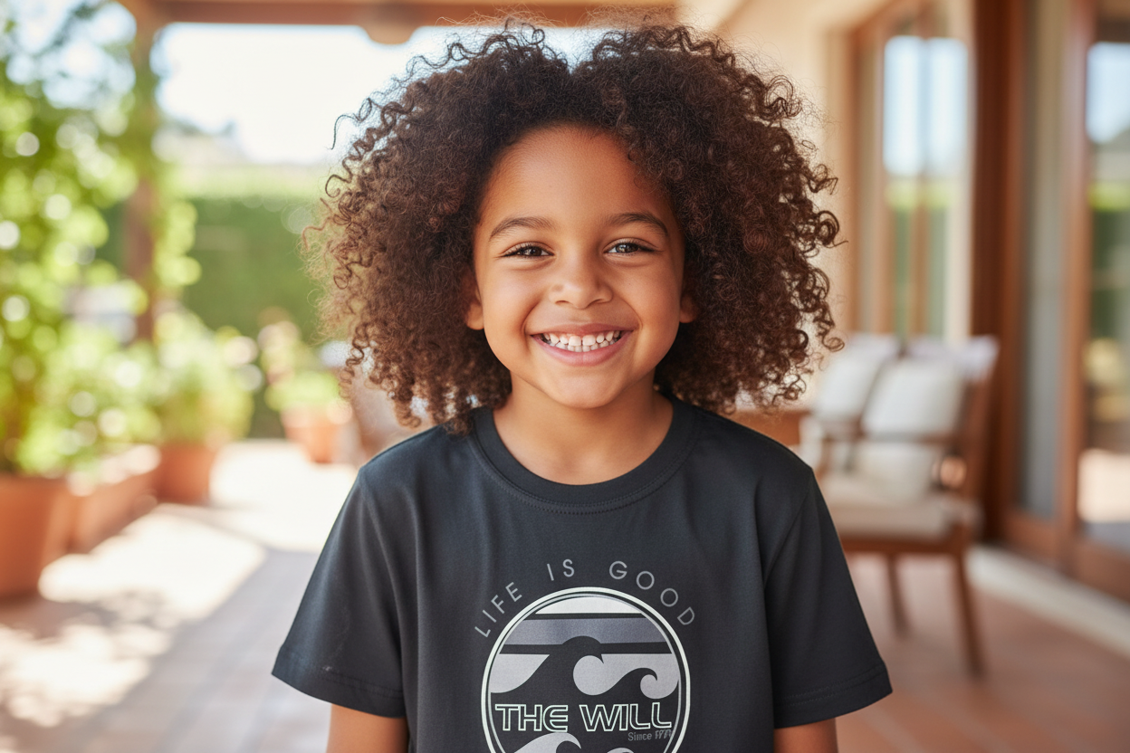 Life is Good Kids Tee