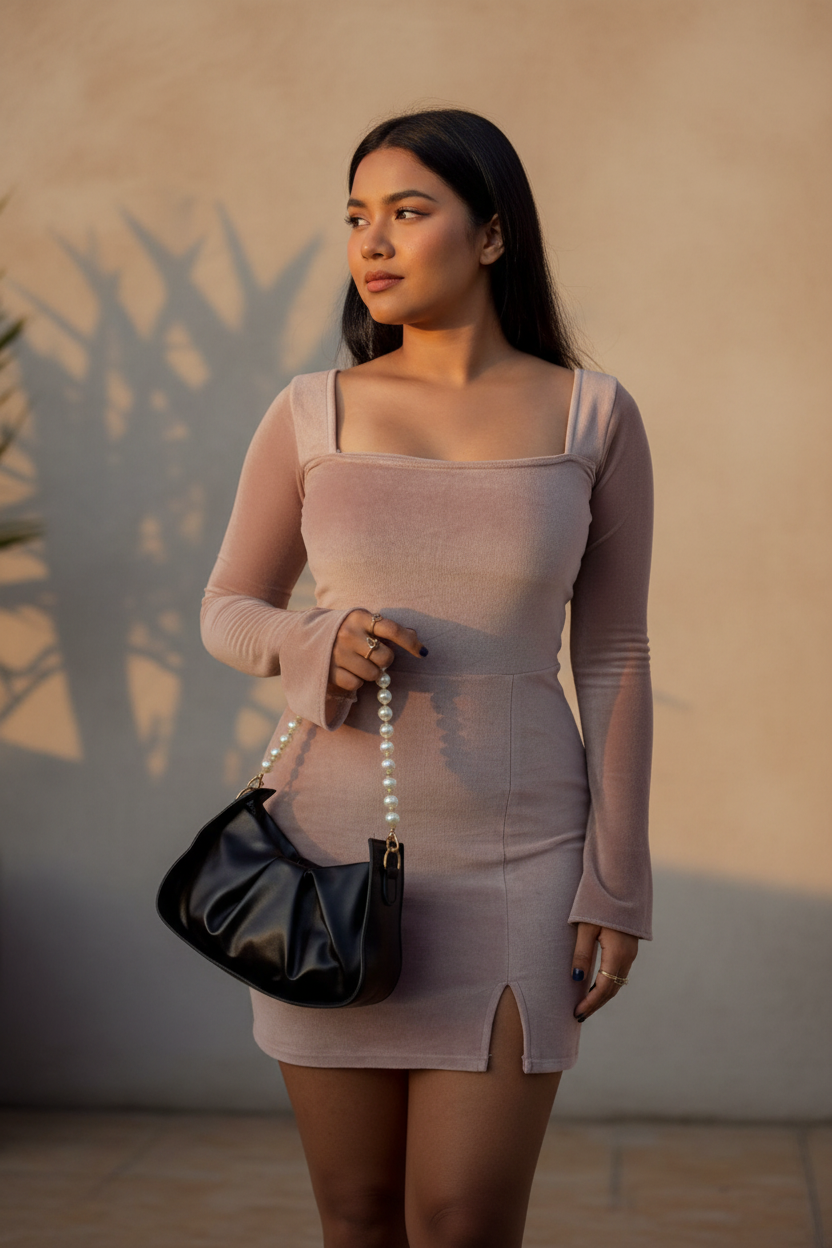 Velvet Glamour Dress