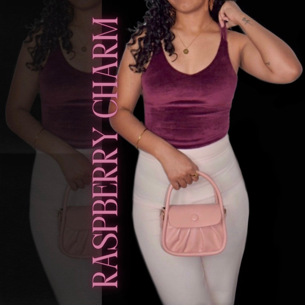 Strappy Starlight Velour Top