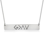 God Is Greater Than Your Highs & Lows Necklace – Faith Necklace