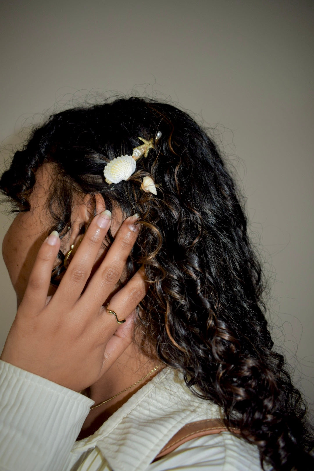 Sea Shell Hairpin Set