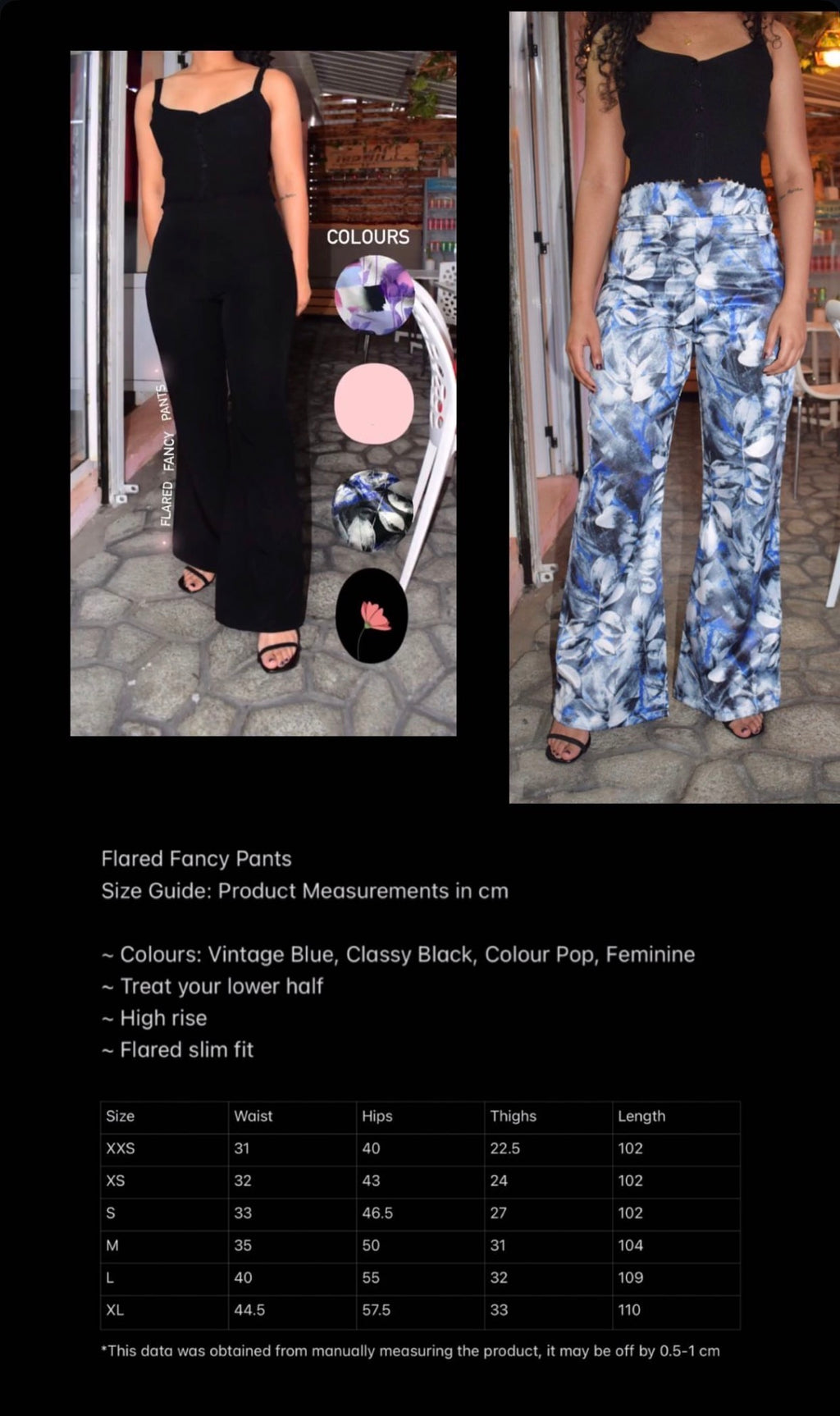 Flared Fancy Pants