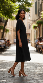 City Brown Heels