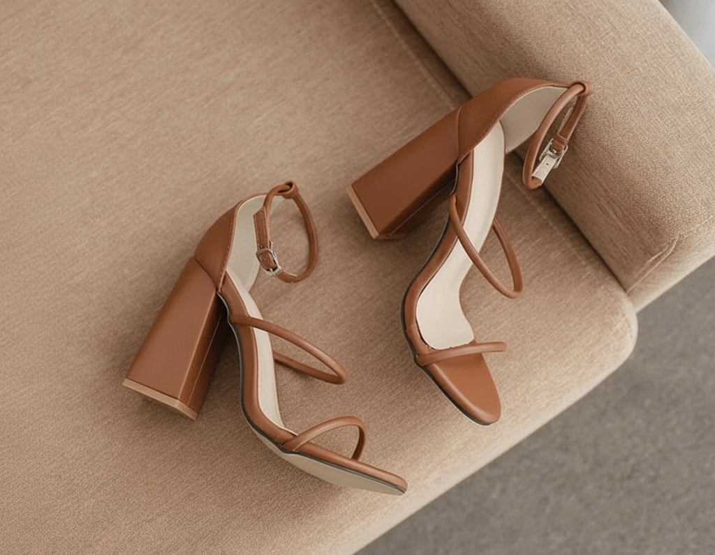 City Brown Heels