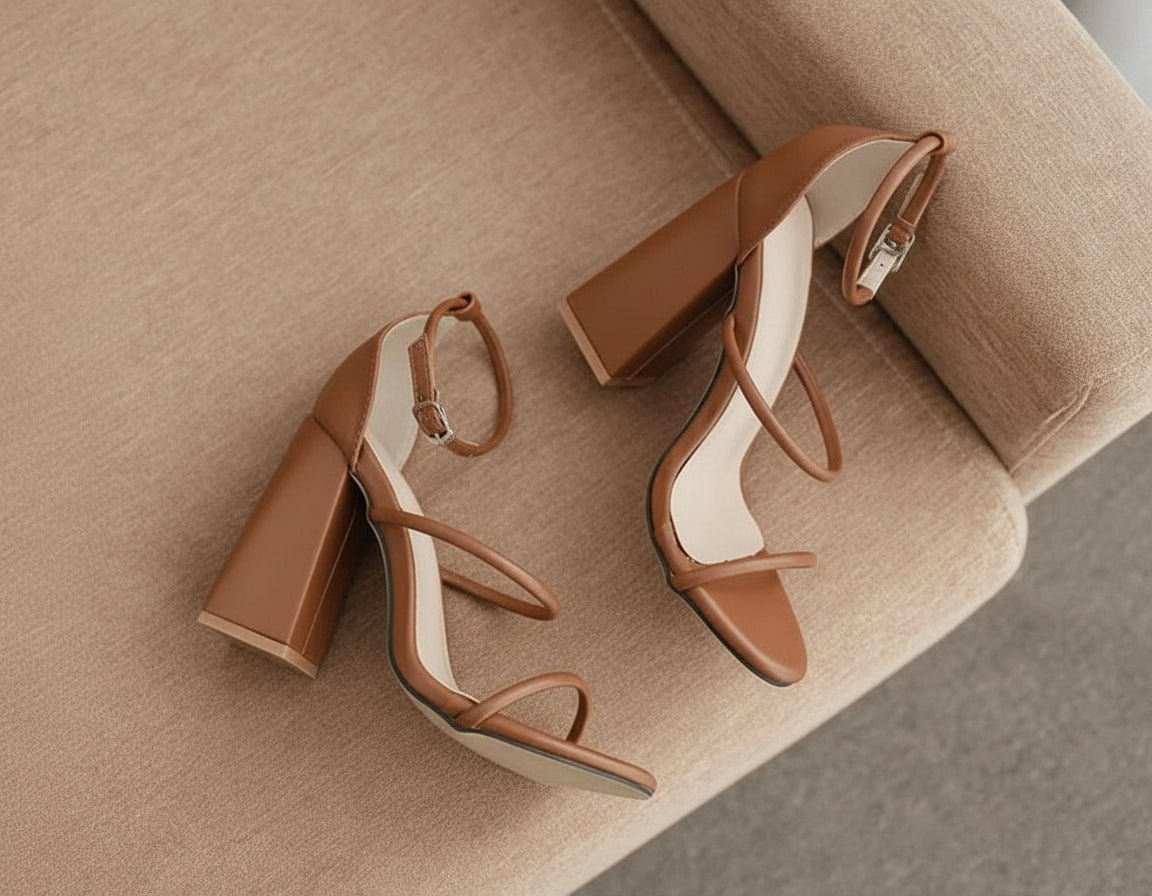 City Brown Heels