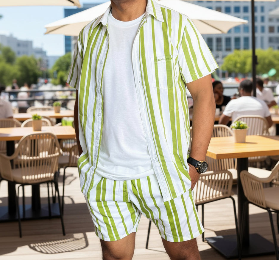 Stripe Shorts
